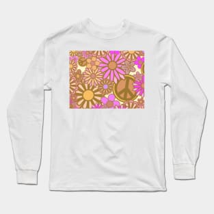 Pastel flower power Long Sleeve T-Shirt